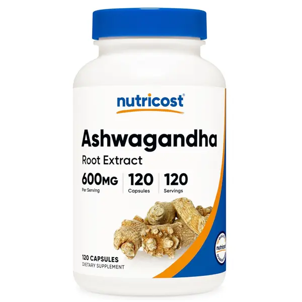 Nutricost Ashwagandha Root Extract 600mg Supplement
